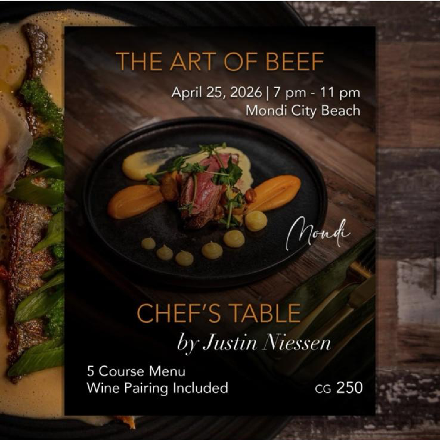 THE ART OF BEEF BY JUSTIN NIESSEN